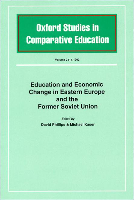 Education and Economic Change in Eastern Europe and the Former Soviet Union
